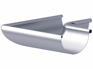 Příslušenství pro Okapový žlab Tegola Tegoaqua 100 2000 mm, RAL 8017, 333/100