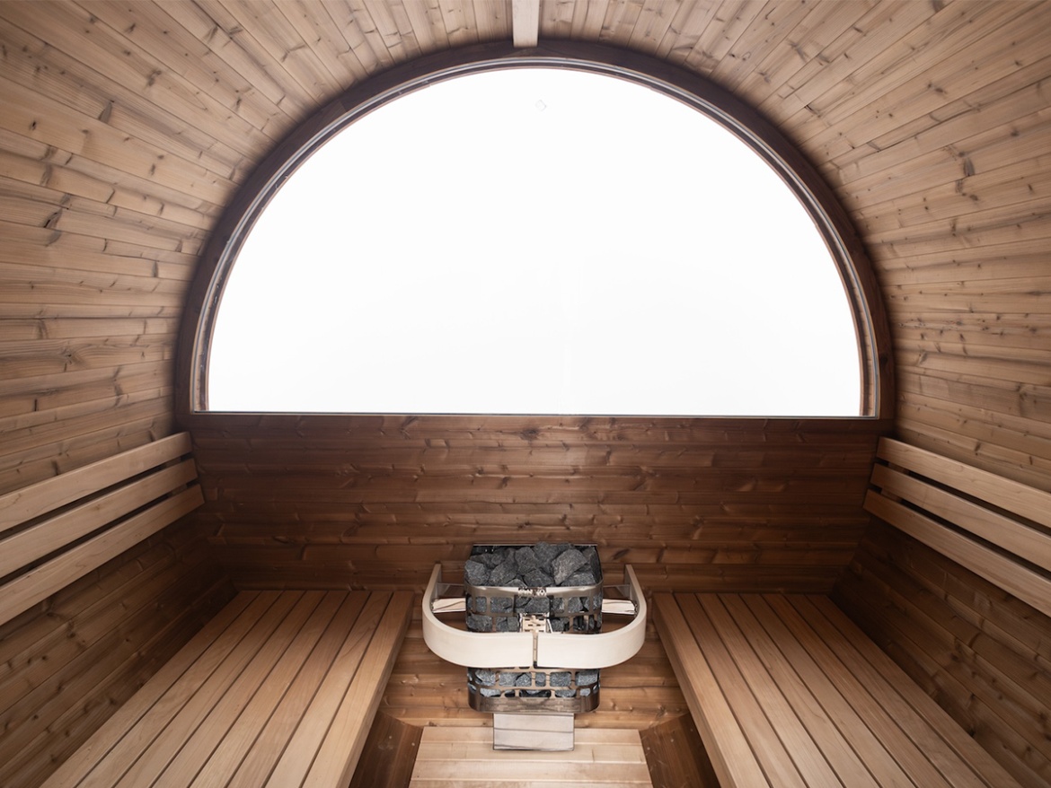 Sudová sauna Bohemit Rondel 260