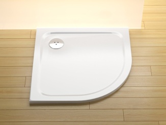 Čtvrtkruhové –  Ravak Vanička Elipso Pro Chrome 90x90