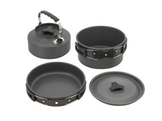Camping a outdoor –  Cattara Sada nádobí Triple