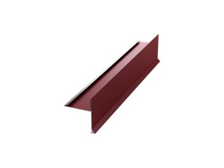 Štítové –  Štítová obruba pod strešnú krytinu Bilka 0,45 mm, RAL 3011 | červenohnedá, 2000 x 312 mm