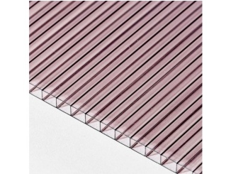 Polykarbonátové desky –  Lexan Polykarbonátová komůrková deska 6 MM BRONZ, 2 stěny