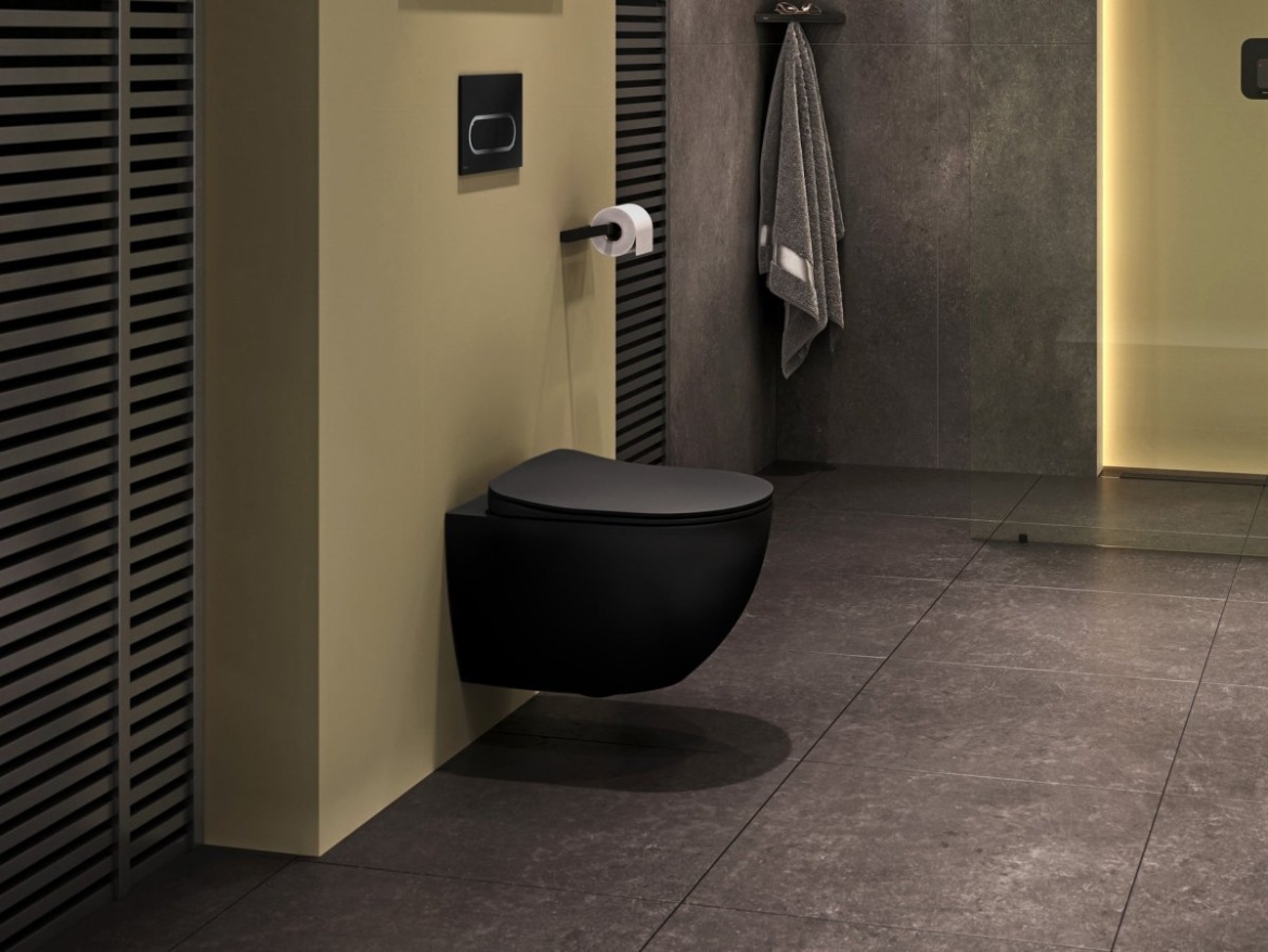 Ravak WC tlačidlo Chrome, satin