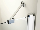 Ravak CSKK4 80x80, satin+transparent