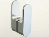 Ravak CSKK4 80x80, satin+transparent