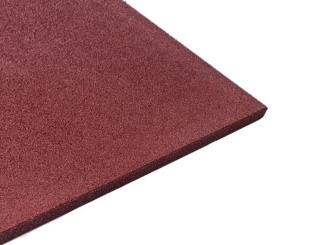 Gumová –  dlažba Play červená 3 cm 50 x 50 cm
