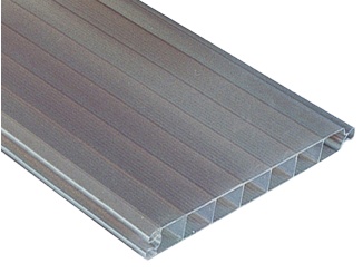 Polyvinylchlorid (PVC) –  Guttagliss PANEEL bronz 200 x 2000 mm
