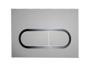 Ravak WC tlačidlo Chrome, satin