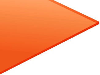 Plexisklo plné desky Gutta –  Plexisklo akrylátové 500 x 250 x 3 mm oranžové