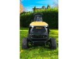 Dvouválcový travní traktor 102 cm se zadním výhozem a hydrostatickou převodovkou Riwall PRO RLT 102 HRD TWIN