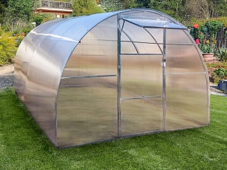 Obloukové skleníky s podezdívkou –  Smarty 4 x 3 m polykarbonát 4 mm S43