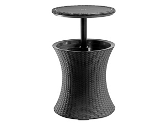 Stoly –  Cool Bar Rattan grafit